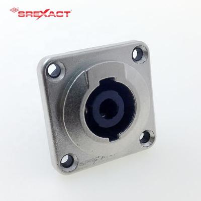 China audio & Video metal housing 4pin male 40A speakon connector for sale