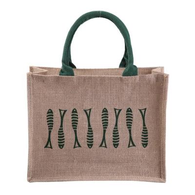 China Eco-friendly Factory Jute Sack Beach Bag Women Handbag Wholesale Shopping for sale