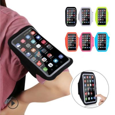 China KAIFEI Seamless Unisex Sports Armband Mobile Phone Case and Phone Pouch Water Proof Phone Accessory Bag for sale