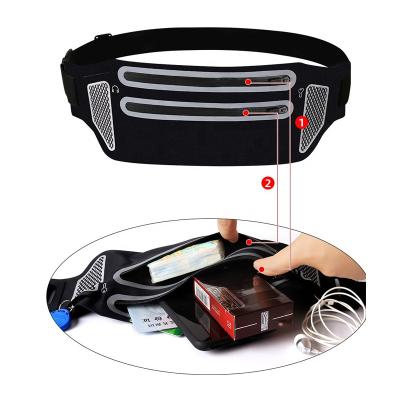 China Water Proof Belt Mobile Phone Waist Bag Waterproof Microfabric Running Sport Pack for sale