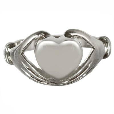 China Silver Celtic Claddagh Love Heart Cremation Environment Friendly for sale