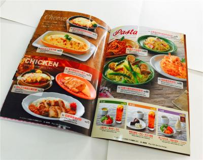 China paper & Professional Cardboard Cook Book Magazine Printing for sale