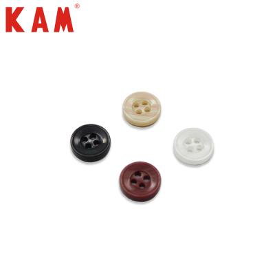 China High quality nickel free 4 holes shirt button for clothes for sale