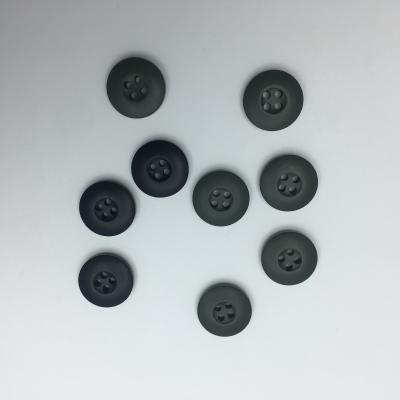 China Customized Durable Thermosetting Plastic Polyester Resin 4 Hole Button for sale