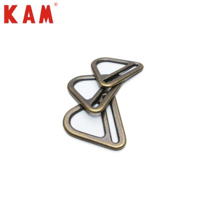 China Nickel Free Adjustable Decoration Handbags Connecting Rings Metal Bag Strap Buckles And Slider for sale