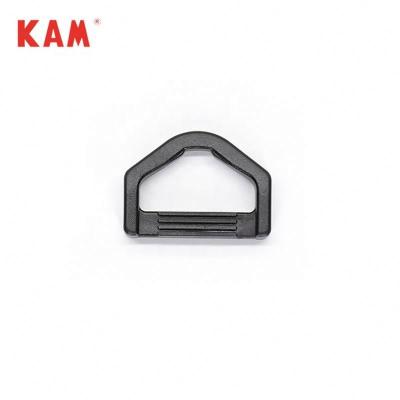 China Factory Wholesale Nickel Free Leather D Rings Recycled Plastic Buckles For Garment Accessories for sale