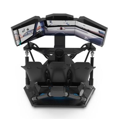 China Shopping Mall 6 Axis Driving Simulator Price , Dynamic Racing Game Tools Simulator For Driving School Simulator Cockpit for sale