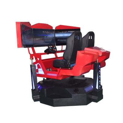 China Shopping mall amusement park for f1 racing car game steering handheld motor simulator for training car for kids car racing game for sale