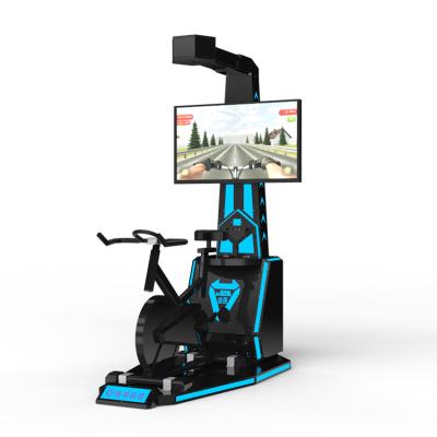 China Sports 9D Virtual Reality Ride Train Driving Simulator For Indoor Outdoor Amusement Park Equipment Extreme Amusement Park L92*W170*H220cm for sale