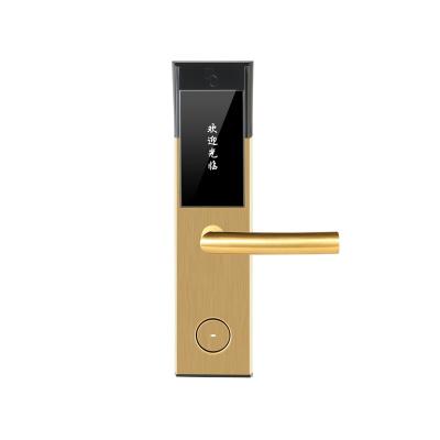 China Smart Hotel Room Cards Door Lock With Management System Software GLMZK-ZNMSSA1-1 for sale