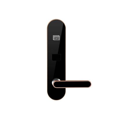 China Fashion Rfid smart hotel lock system, electronic rf card door handle lock, smart hotel door lock system GLMZK-ZNMSSA4-2 for sale