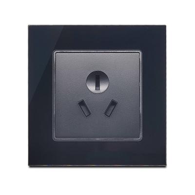 China Durable Three Hole Double Multi Two Way Switch Lamp Switch Control Universal Hotel Wall Socket for sale