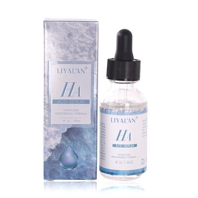 China Hot Sale Skin Care HA Serum 100% Pure Natural Organic Anti Aging Hyaluronic Acid Face Serum for sale