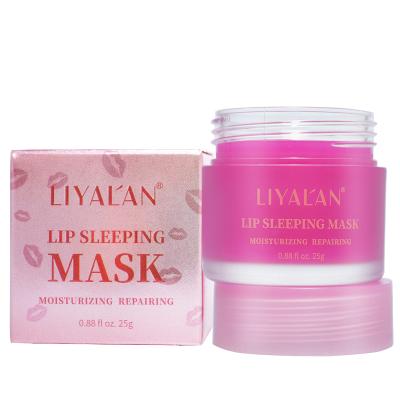 China Natural Organic Moisturizer Private Label Lip Care Moisturizing Nourishing Lip Sleep Hydration Mask for sale