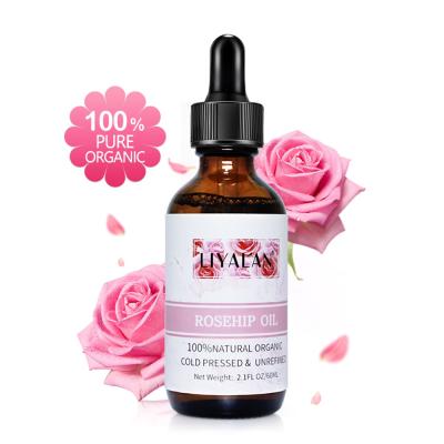 China Skin Revitalizer OEM 100% Pure Organic Natural Argan Morocco Hair Oil Rosehip Oil Hair Care Serum Treatment for sale