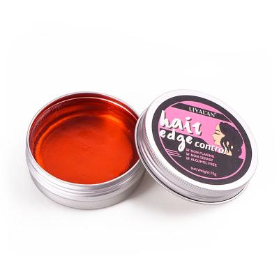 China Wholesale Vegan Bulk Hair Straightening Styling Pomade Wax Anti Frizz Strong Hold Edge Control Braiding Gel for sale