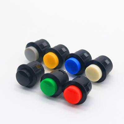 China CE PBS1-16 Plastic Custom Color Normally Open Normally Closed Switch Board Type Certification Snap Push Switch for sale