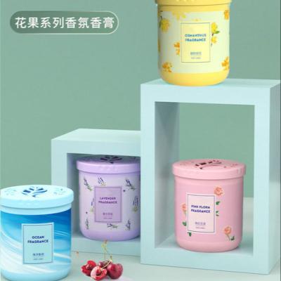 China Chinese Incense Cars Cubicles Small Rooms Home Reed Diffuser Solid Aromatherapy Balm Deodorant Fragrance Air Freshener for sale