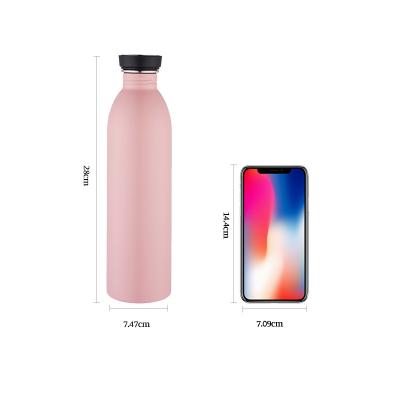 China Whole Sales PORTABLE Spray Paint Double Wall Stainless Steel Water Bottle for sale