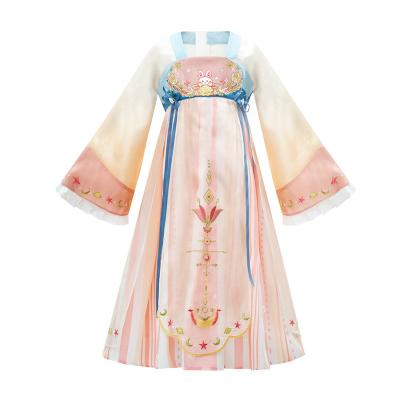 China Polyester Traditional Chinese Dress Cheongsam Hanfu Chinese Ru Traditional Skirt for sale