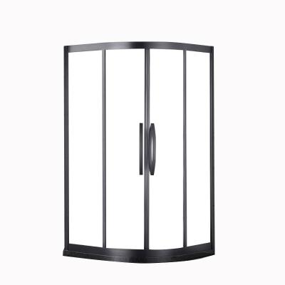 China China Wholesale Modern Supplier Most Fashionable Freestanding Luxury Bathroom Shower Stainless Steel Hotel Spare Parts Glass Door for sale