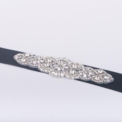 China ACRYL Bridal Jewelry Sash / Wedding Bridal Rhinestone Sash for sale