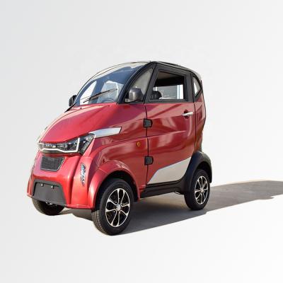 China Specially New Design Full Passenger Cabin Scooter Tricycle High Quality Electric Car Four Wheel Car Closed Vehicles For Passenger Travel for sale