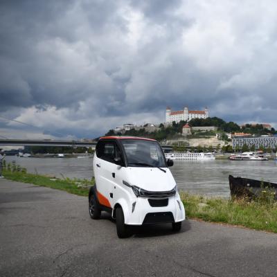 China Hot Selling Europe Passenger 4 Four Passenger Electric Scooter With 2 Seats, Low Price Electric Car With Swivel For Elder And Disbaled for sale