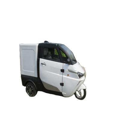 China Transport JINMA Cargo Cooling Van Refrigerator Truck Box Freezer Logistic Electric Delivery Car For Sale for sale