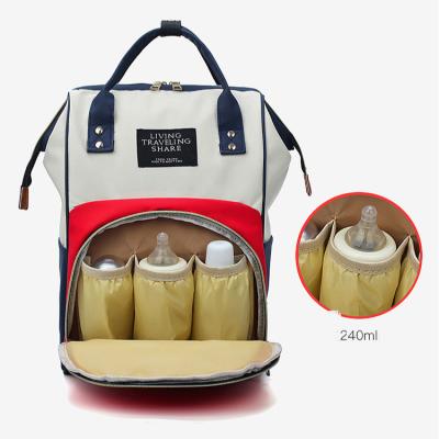 China New Multi-Functional Purpose Mom Bag Backpack Baby Care Diaper Changing Bags Maternity Diaper Bag Travel With Stroller Strap for sale