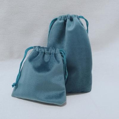 China Wholesale Necklace Jewelry Drawsting Velvet Storage Bag Jewelry Drawstring Bag Packaging Custom Logo for sale