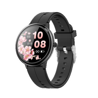 China New Arrival Touch Screen Custom Dial Smartwatch For Women Blood Pressure Heart Rate Monitor Female Cycle Elegant Smart Watch Brand for sale