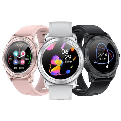 China Round Heart Rate Blood Pressure Wrist Cheap Android Smart Watches Reloj Inteligente Smart Watch Touch Screen Hot Sale New Arrivals Products for sale