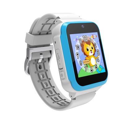 China Build In Flash Best Quality Factory Custom Smartwatch Games Logo Reloj Inteligente Kids Play Kids Smart Watch With Camera for sale