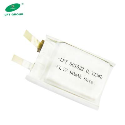 China Toys 15C lipo battery 601522 3.7v 90mah polymer lithium battery for TY901 RC mini helicopter for sale