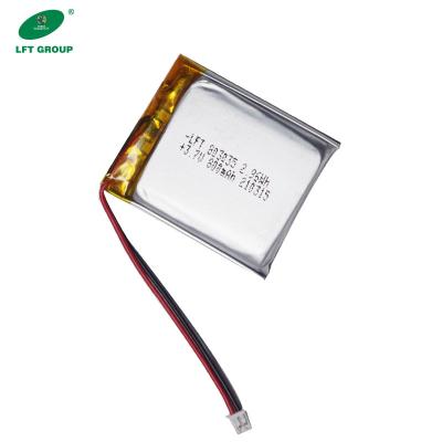 China toys factory direct supply rechargeable lipo battery 803035 3.7v 800mah for wireless speakers for sale