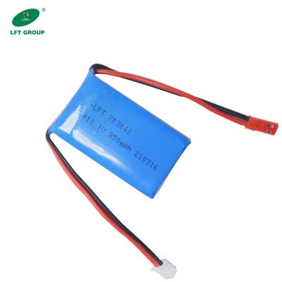 China RC Toys Lipo Battery 850mah 25c 11.1v 14.8v 22.2v 3s 4s 5s 6s Li-polymer Battery Pack 703048 for sale