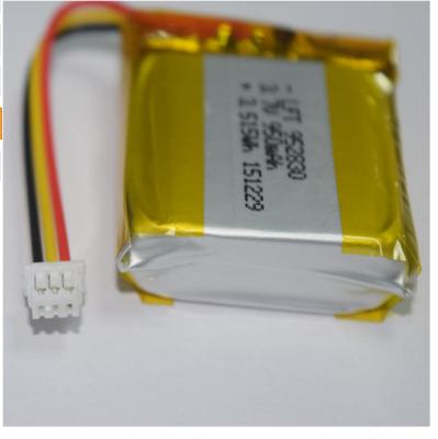 China DVD player lithium polymer battery 3.7v 7.4v 950mah battery 952830 lipo battery for car gps tracker for sale