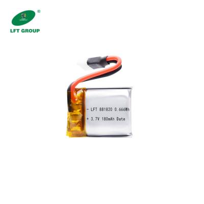 China Toys factory supply high rate 881820 15C 3.7V 180mAh lipo battery for model airplanes for sale