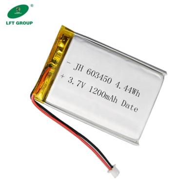 China Toys 603450 3.7v 1000mah1200mah Li-ion Polymer Rechargeable Battery 063450 for sale