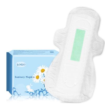 China Women Breathable Pads Sanitary Napkin Lady Orgnac Cotton Sanitary Pads Manufacturer in Guagdong for sale