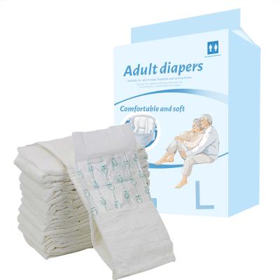 China Factory Price Embroidered Safe and Adult Diaper Absorption High Comfort Elastic Waistband Deeply Disposable for sale