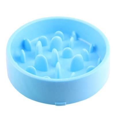 China Durable Slow Slower Pet Food Slow Feeding Dog Driver Anti-Engulfing Dishes for sale