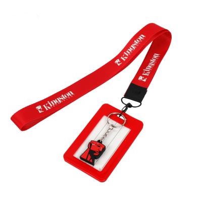 China 2020 Custom Fancy Neckstrap ID Badge Holder Eco - Friendly Lanyard for sale