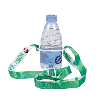 China Eco-friendly Universal Portable Water Drink Bottle Shoulder Strap For Hiking And Outdoor Events for sale