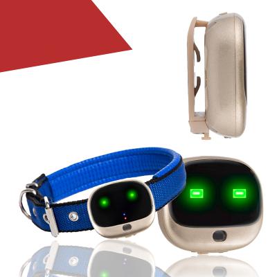 China Waterproof Auto GPS Tracker 4G Pet Gps Plastic Dog APP Control Collar Tracker for sale