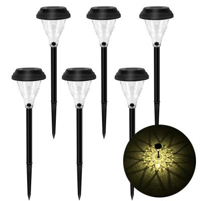 China Fancy Patterns New 2022 Amazon Solar Pathway Lights With Outdoor Patterns Nice Waterproof IP65 Solar Garden Lights for sale