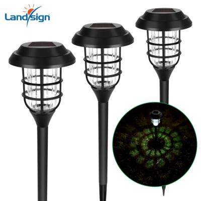 China Solar Garden Lights Outdoor Decorative Pathway Lights Waterproof Solar Powered Garden Yard Lights for Walkway Sidewalk Driveway for sale