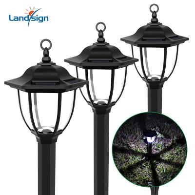 China Solar LANDSCAPE Vintage Light For Waterproof Outdoor Garden LED Land Landscaping Palace Lawn Lights for sale