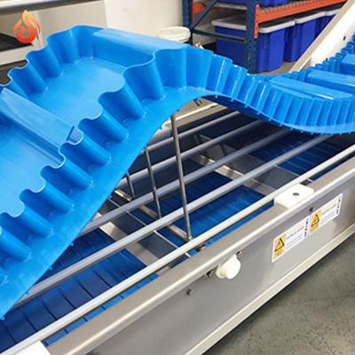 China Oil Resistant EASY CLEAN Food Grade Plastic Modular Conveyor Belt For Food Processing for sale